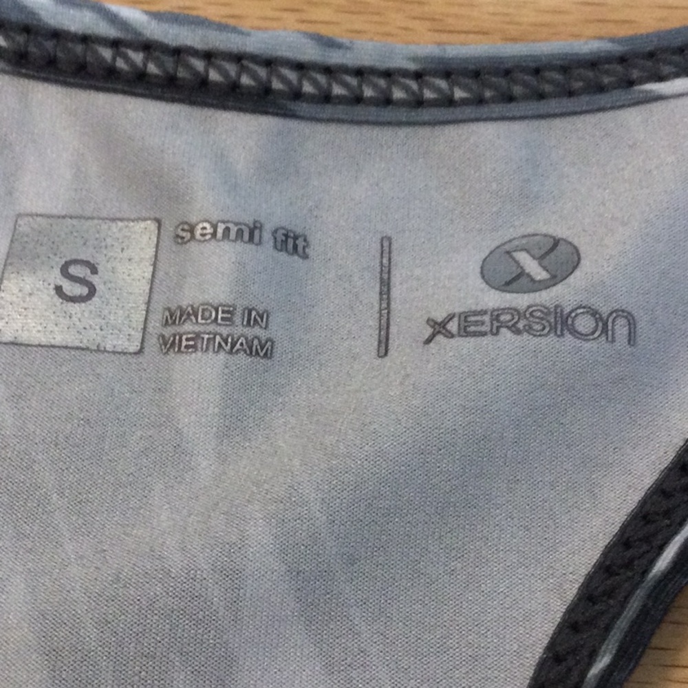 S Xersion gray print racerback tank - Picture 13 of 15